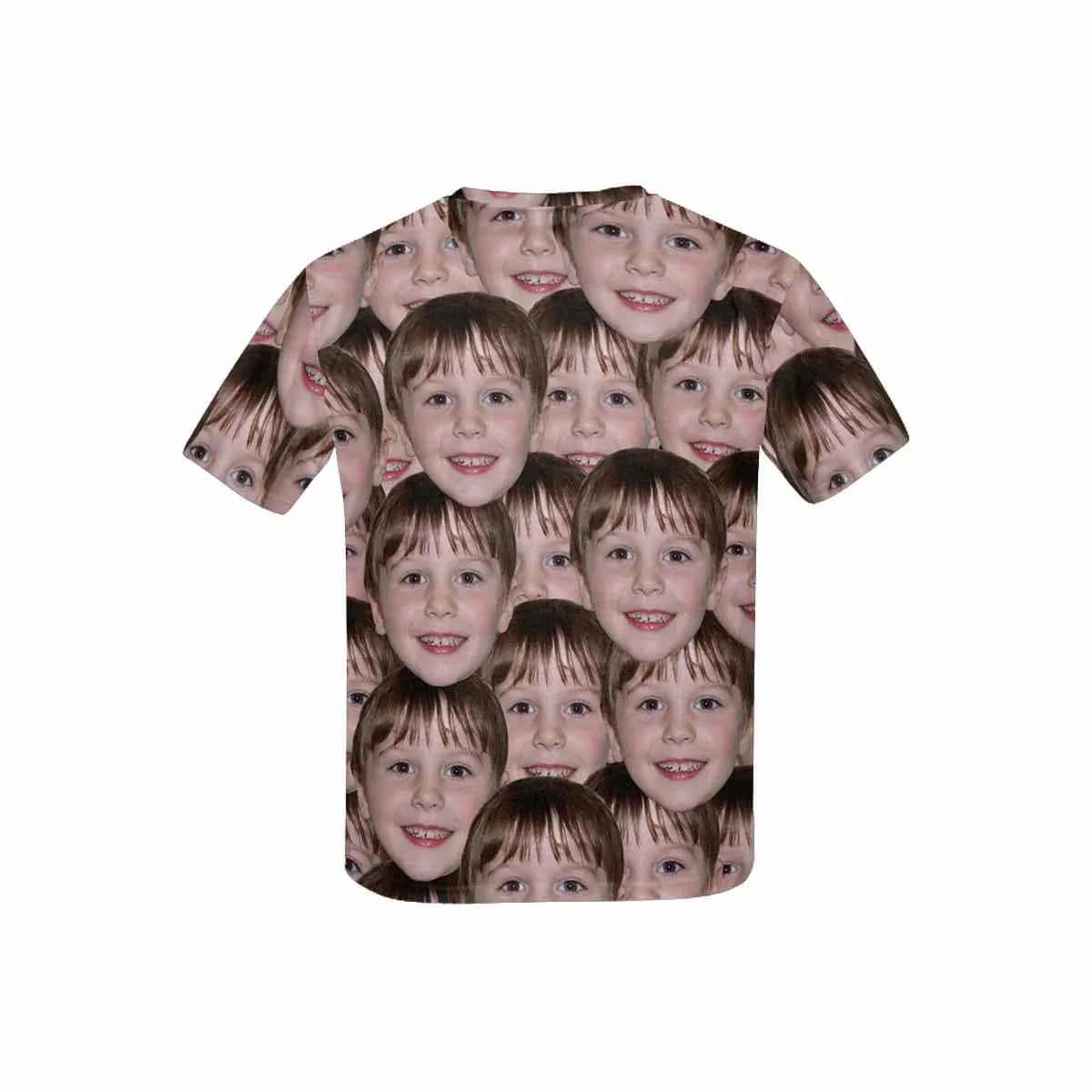 #6-15Y Custom Face Seamless Photo Kid's All Over Print T-shirt