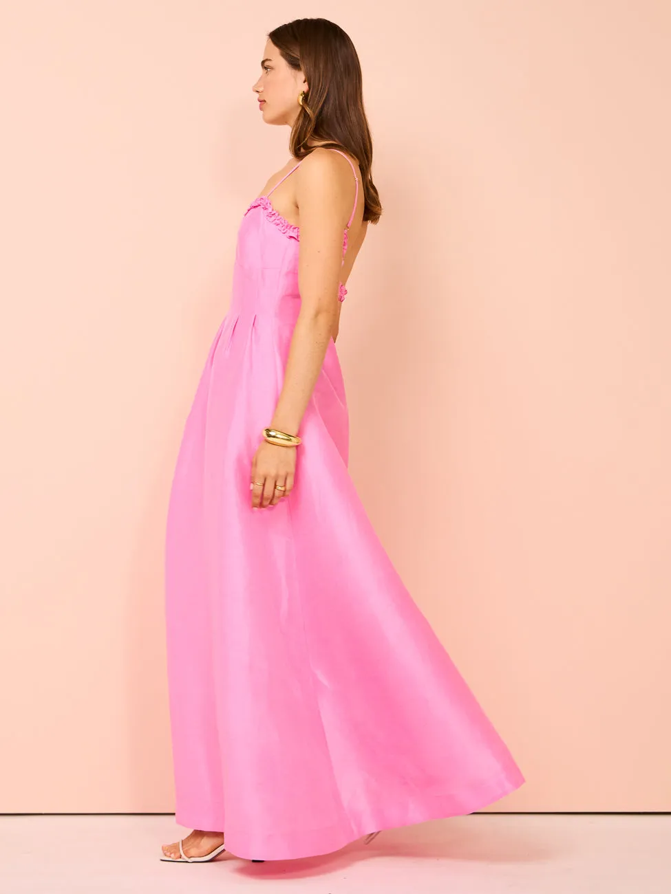 Aston Studio Raquel Dress in Candy Silk