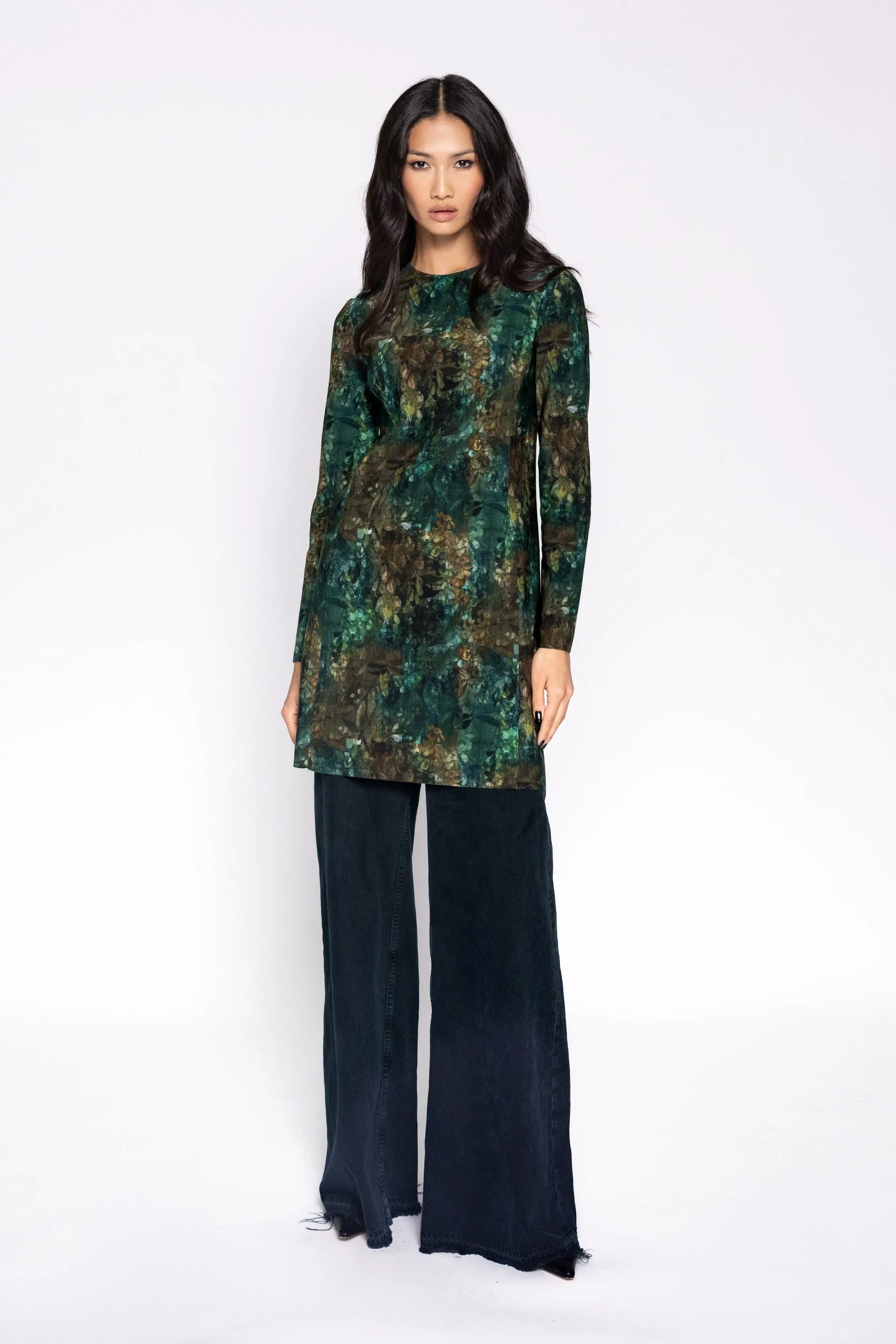 Bardem Mini Tunic - Wildwood Print