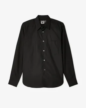 Black Comme des Garçons - Unisex Cotton Shirt - (Black)