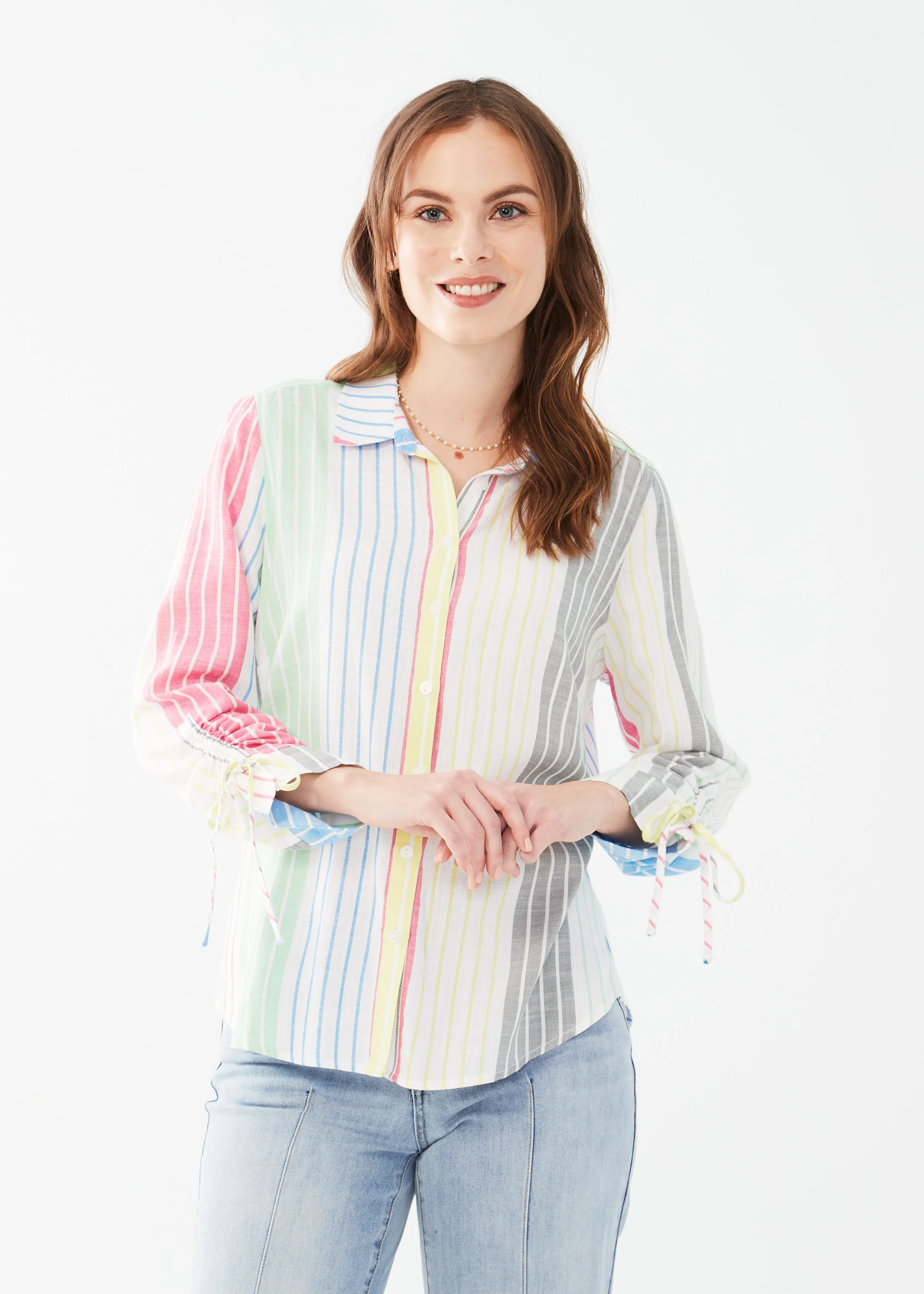 Classic Shirt With Adjustable Sleeves