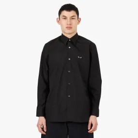 COMME des GARÇONS PLAY Black Heart Shirt / Black