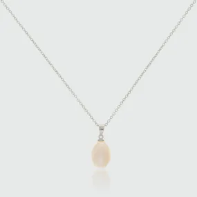 Gloucester White Freshwater Pearl & Sterling Silver Pendant