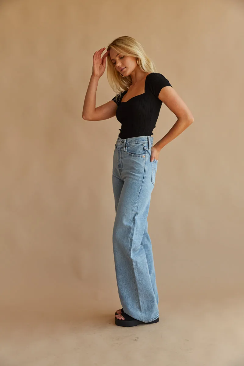 Levi's Ribcage Wide Leg Jeans Far and Wide