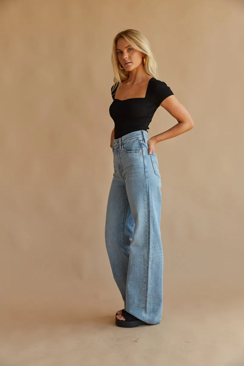 Levi's Ribcage Wide Leg Jeans Far and Wide