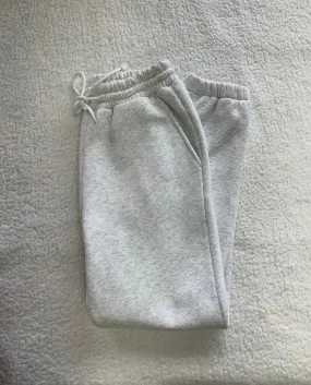 Pearl Grey Sunkissedcoconut Blank Jogger Sweatpants