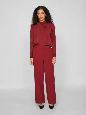 VIVARONE Trousers - Cabernet